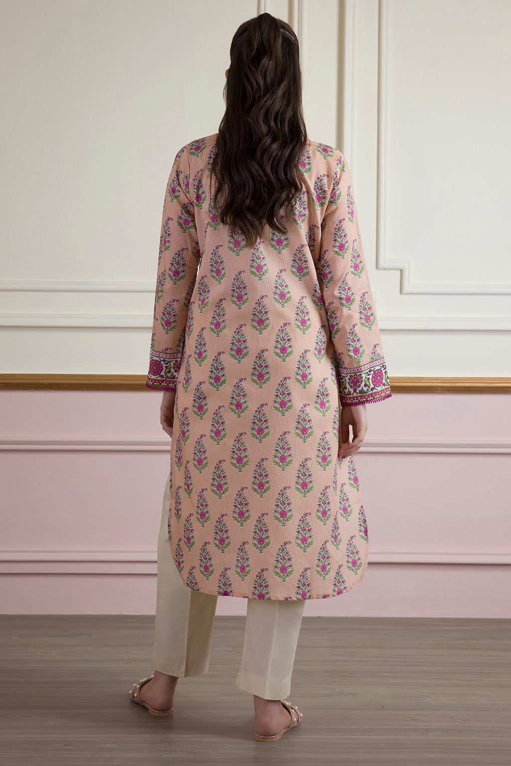 Embroidered Kurta - 1951