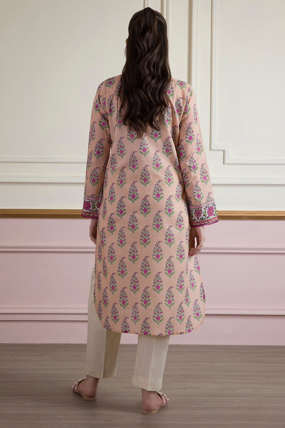 Embroidered Kurta - 1951