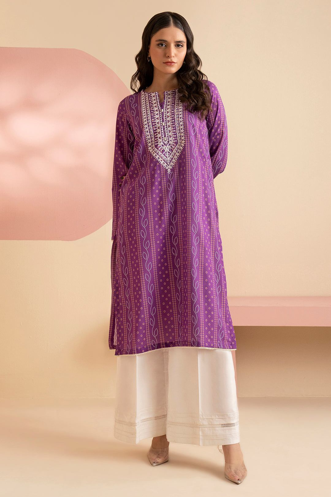 Embroidered Kurta - 1953