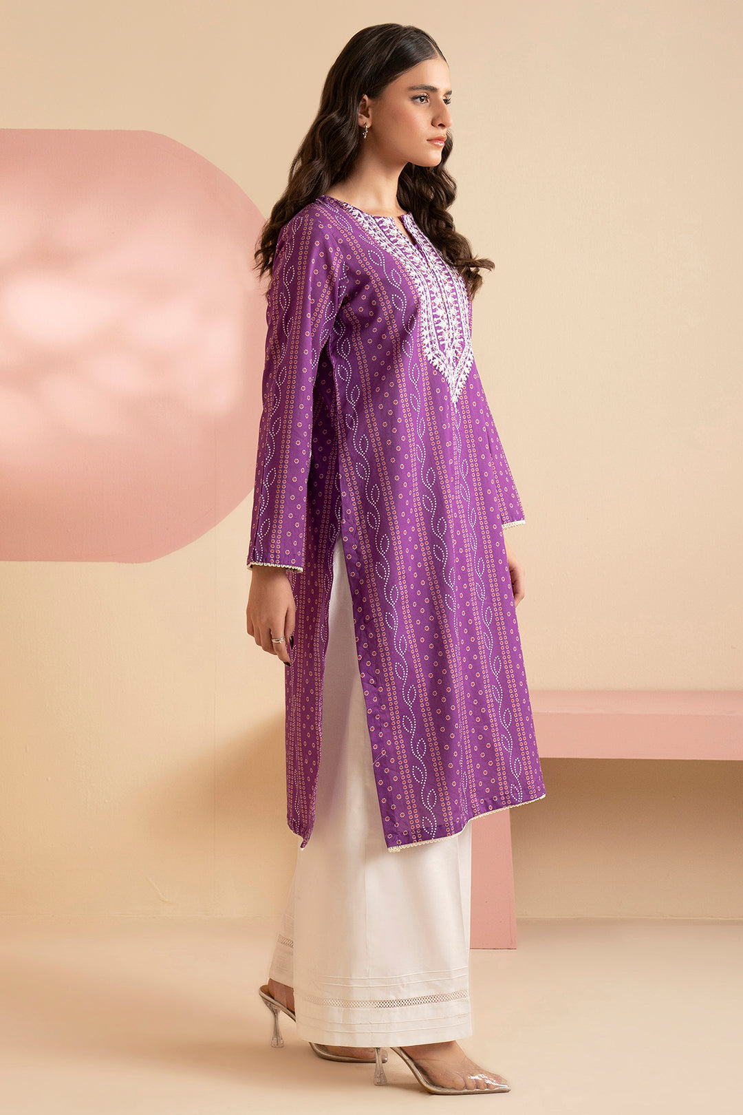 Embroidered Kurta - 1953