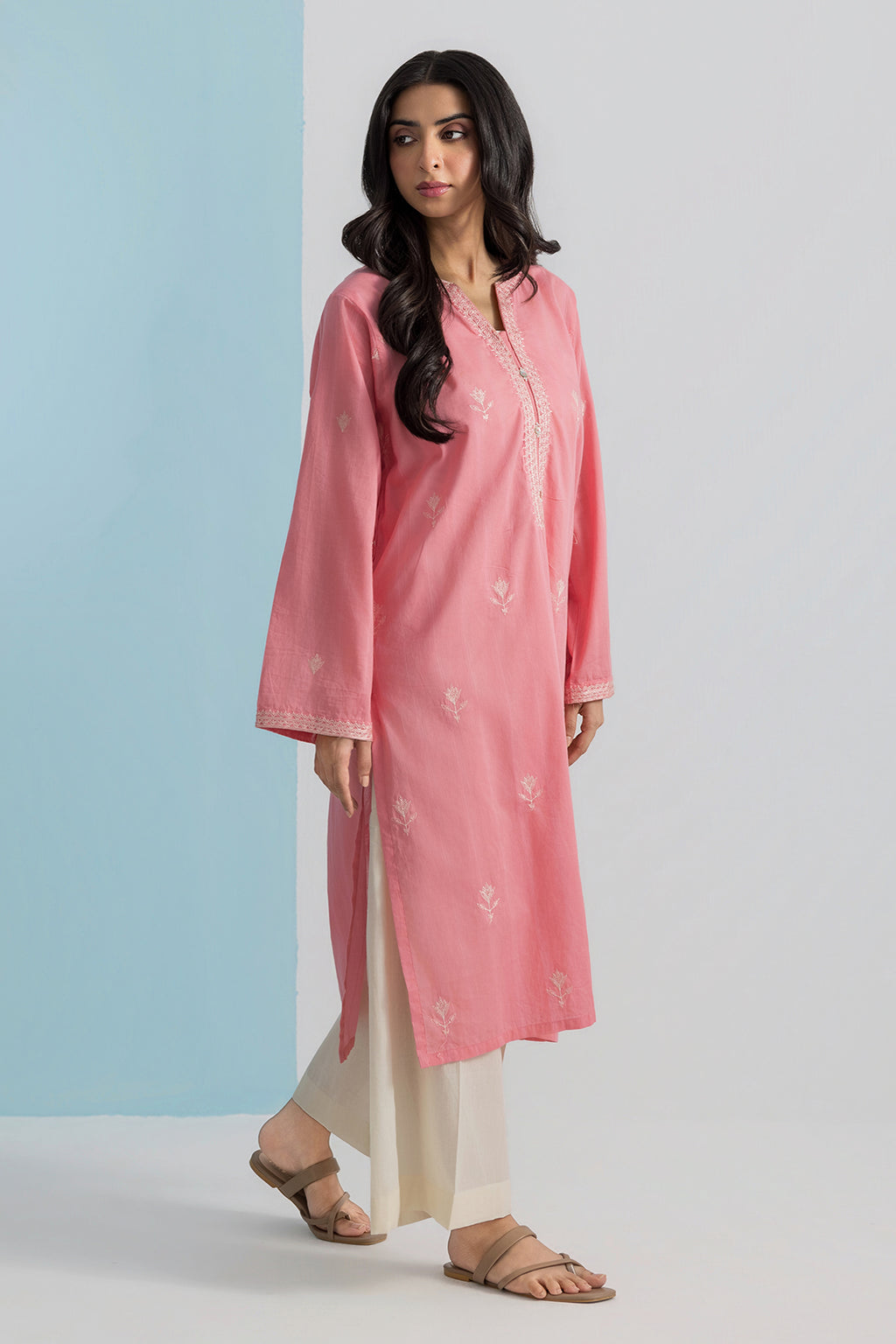 Embroidered Kurta - 1998