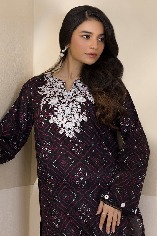Embroidered Kurta - 2031