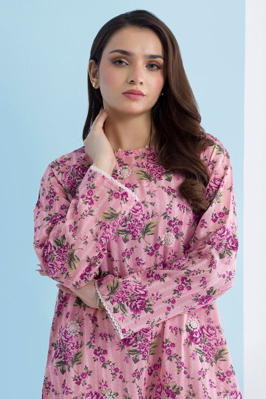 Embroidered Kurta - 2033