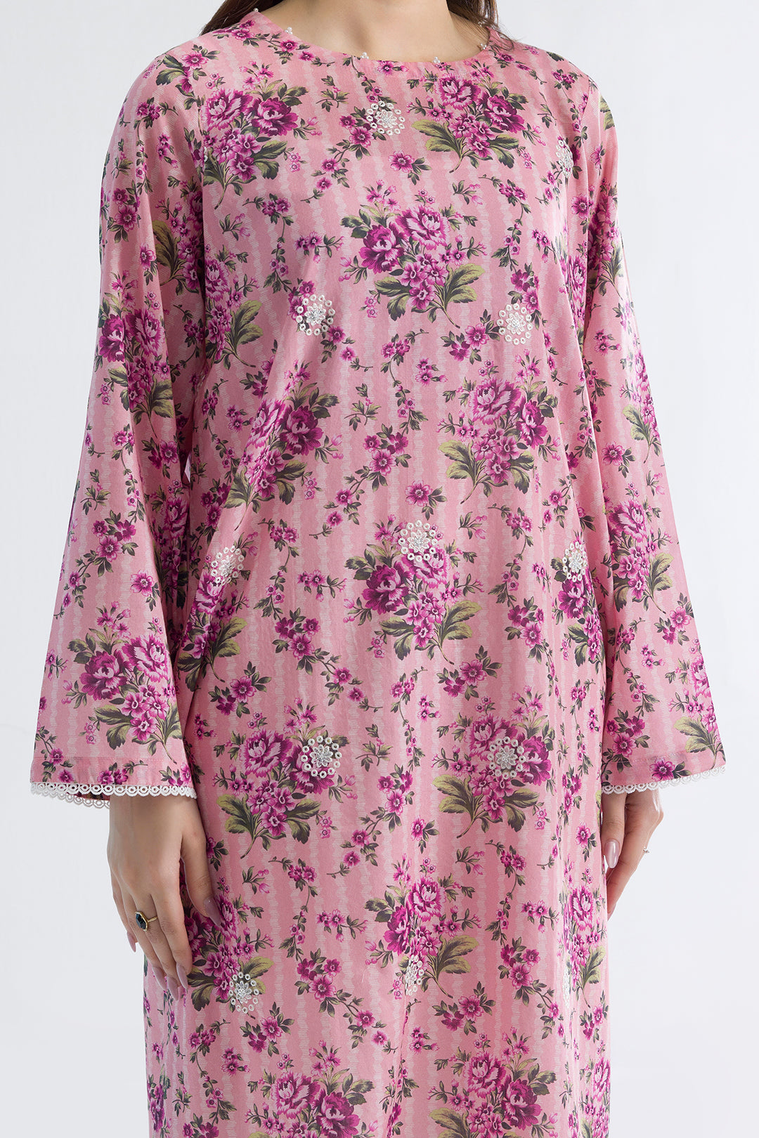 Embroidered Kurta - 2033