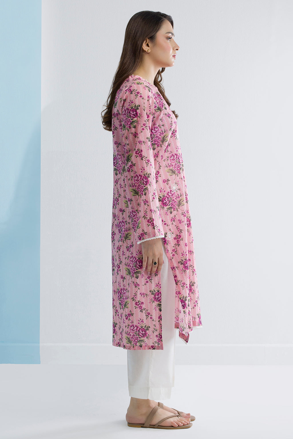 Embroidered Kurta - 2033