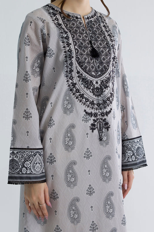 Embroidered Kurta - 2072