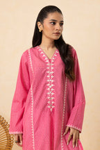 Embroidered Kurta - 2073