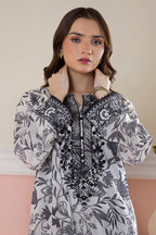 Embroidered Kurta - 2074
