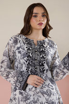 Embroidered Kurta - 2074