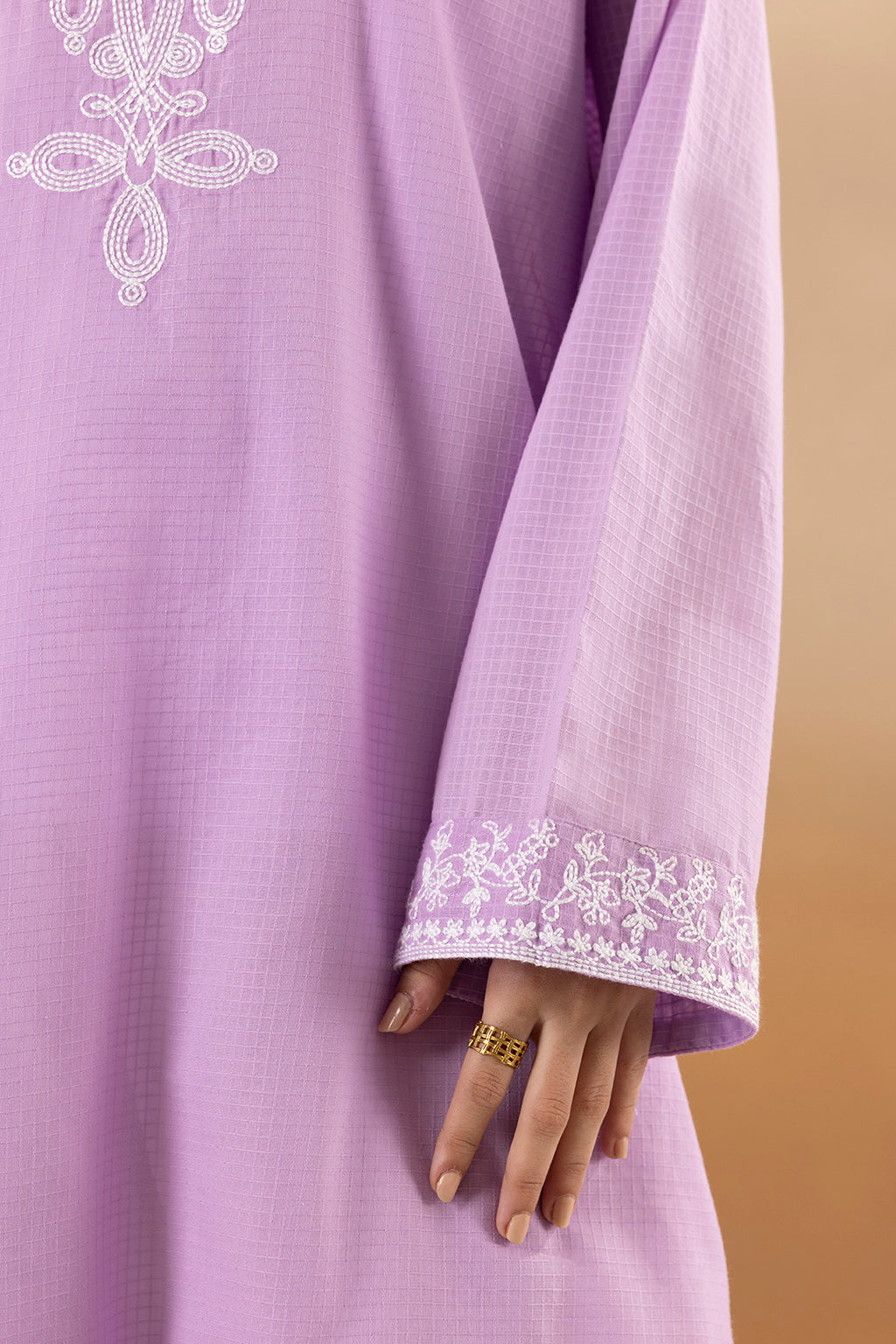 Embroidered Kurta - 2212
