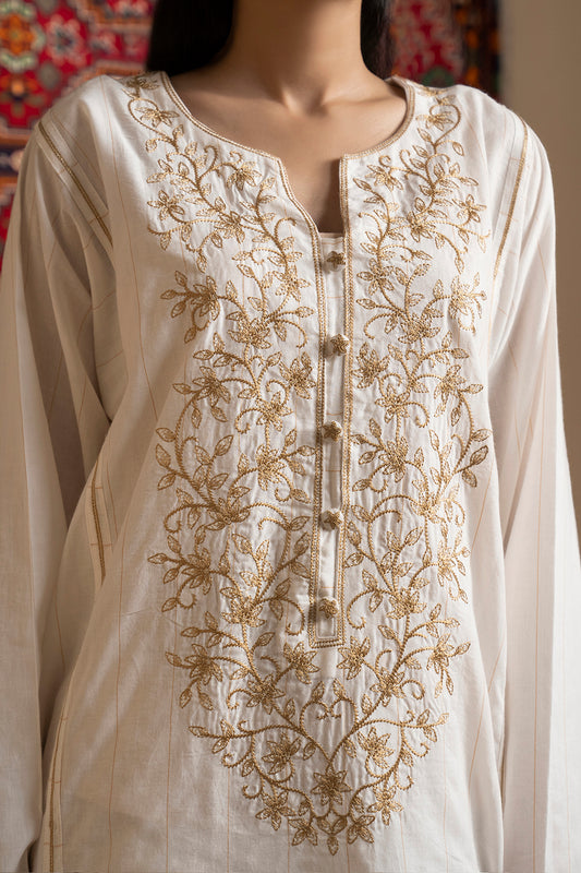 Embroidered Kurta - 2548
