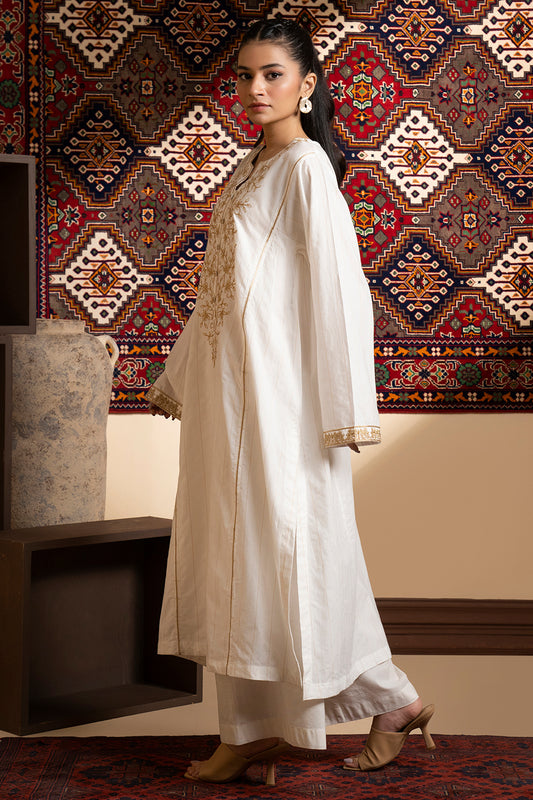 Embroidered Kurta - 2548