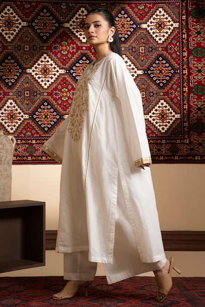 Embroidered Kurta - 2548