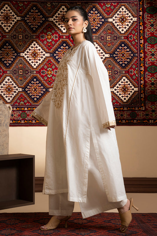 Embroidered Kurta - 2548