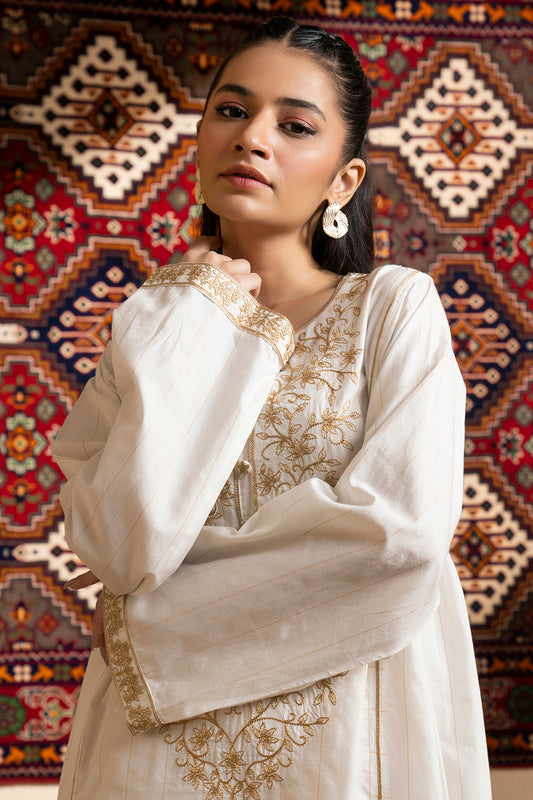 Embroidered Kurta - 2548