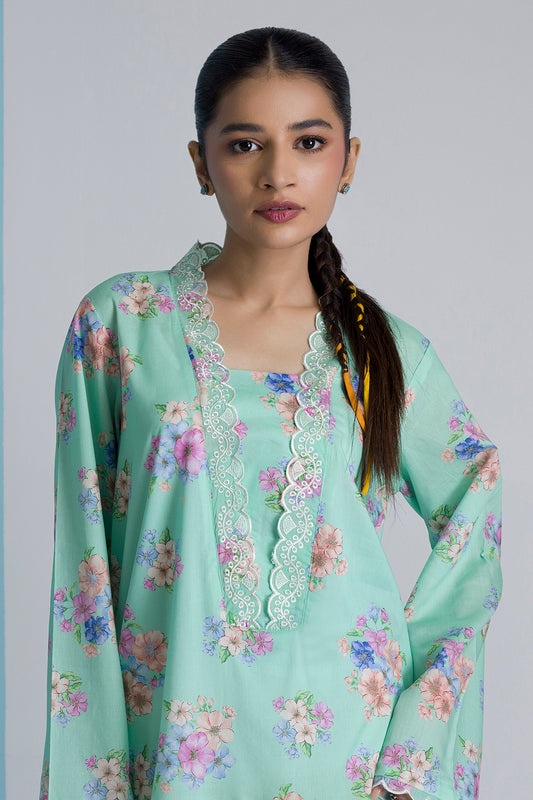 Embroidered Kurta - 2272