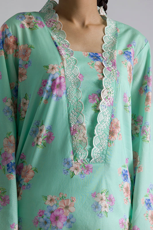 Embroidered Kurta - 2272