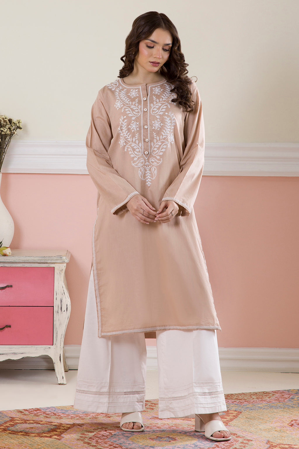 Embroidered Kurta - 2500
