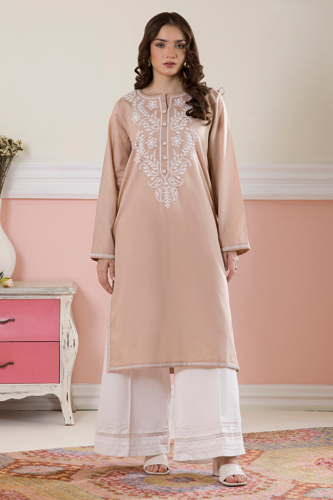 Embroidered Kurta - 2500