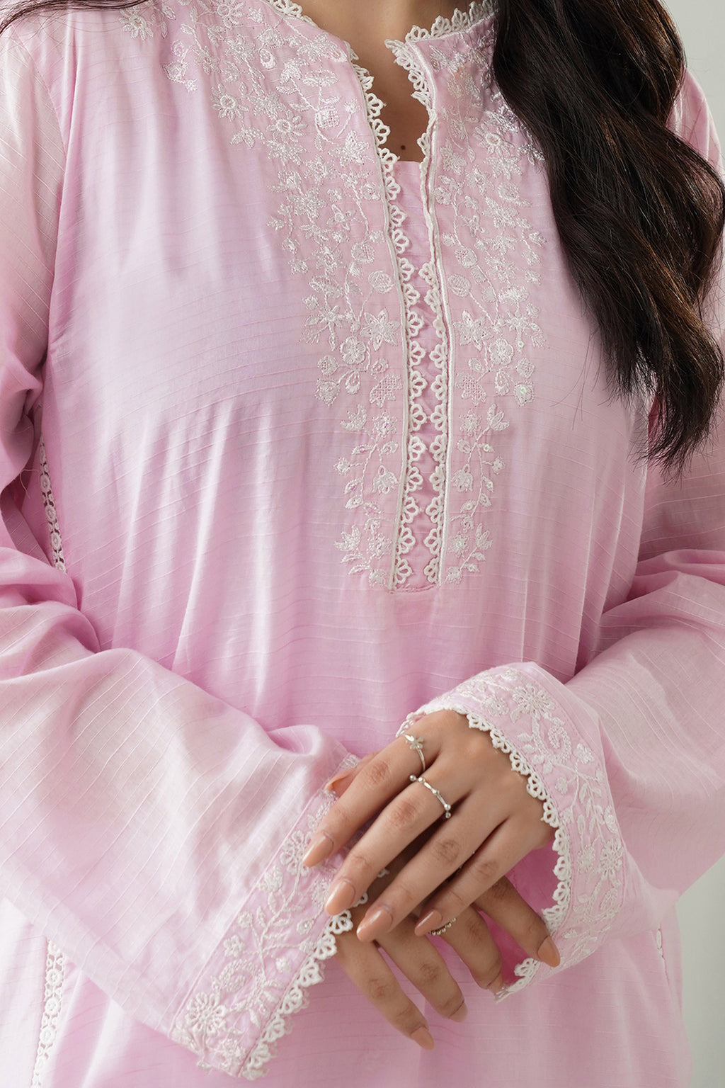 Embroidered Kurta - 2507