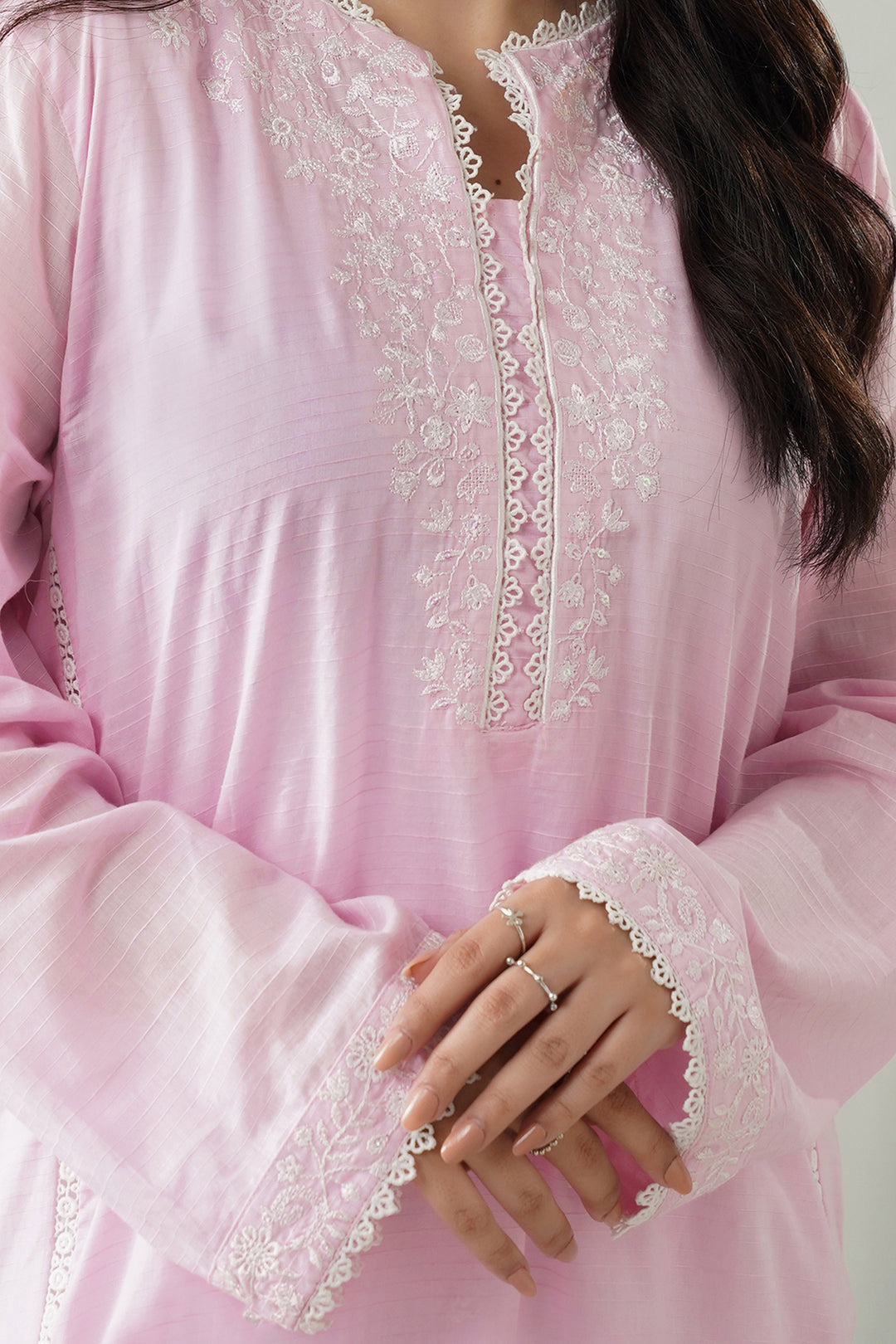 Embroidered Kurta - 2507