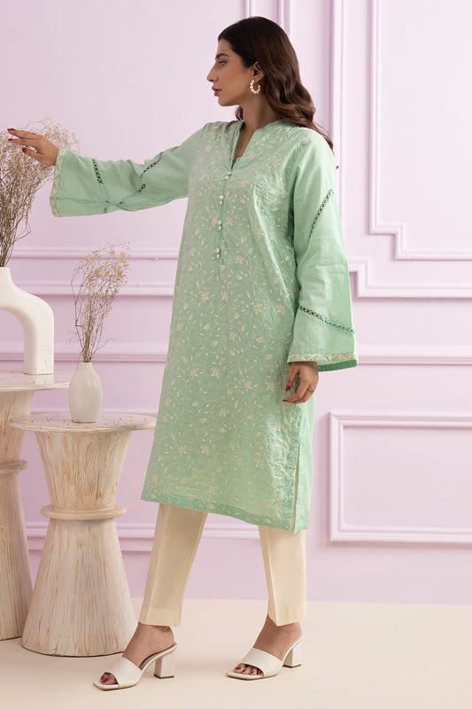 Embroidered Kurta - 2518