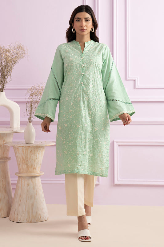Embroidered Kurta - 2518