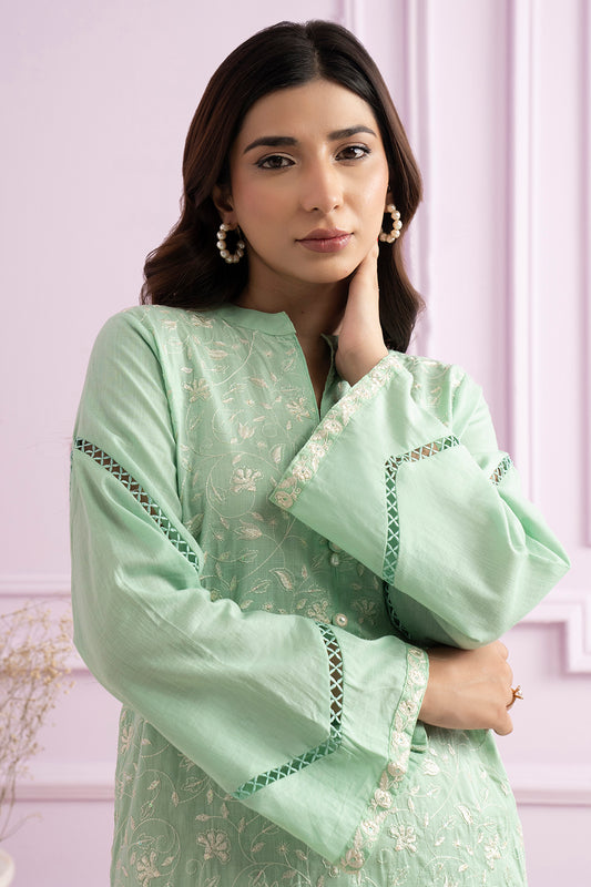 Embroidered Kurta - 2518