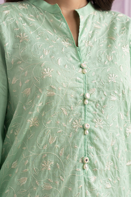 Embroidered Kurta - 2518