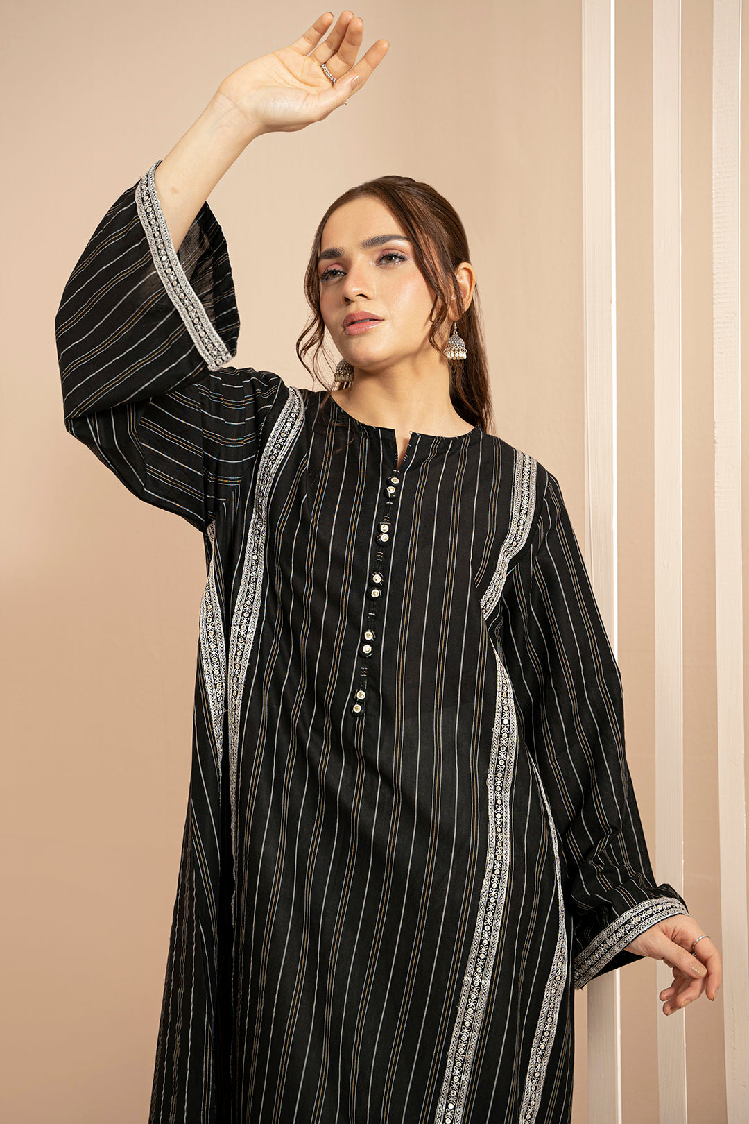 Embroidered Kurta - 2519