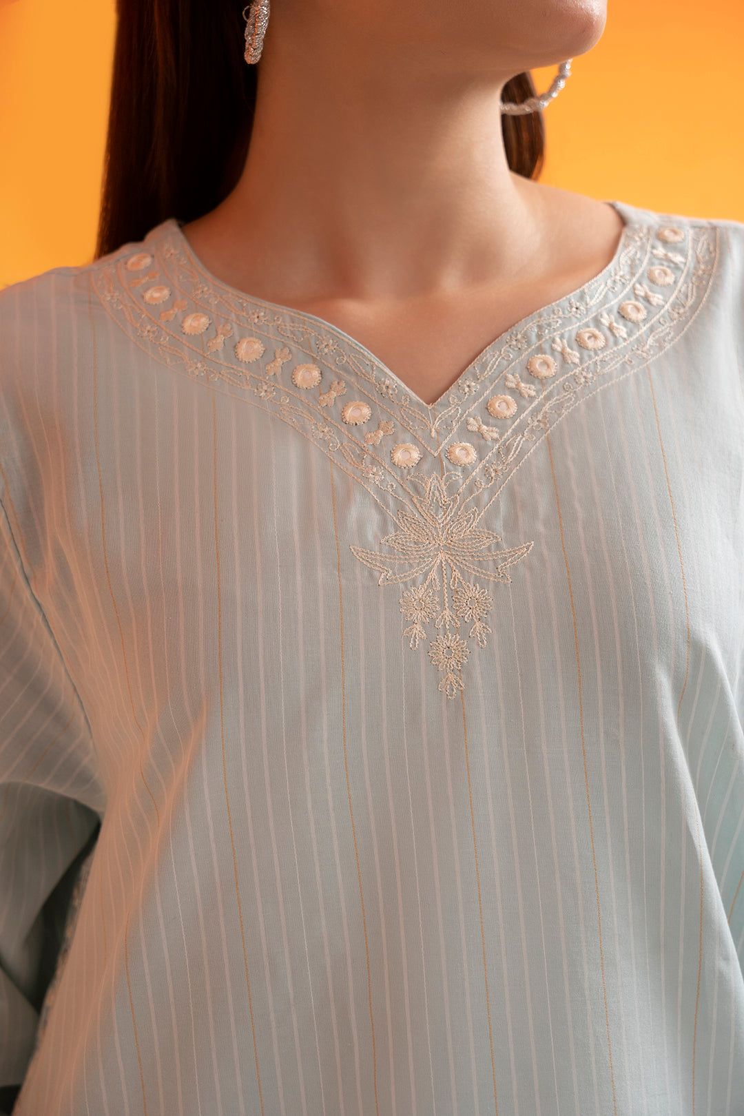 Embroidered Kurta - 2528