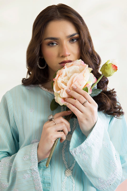 Embroidered Kurta - 2536
