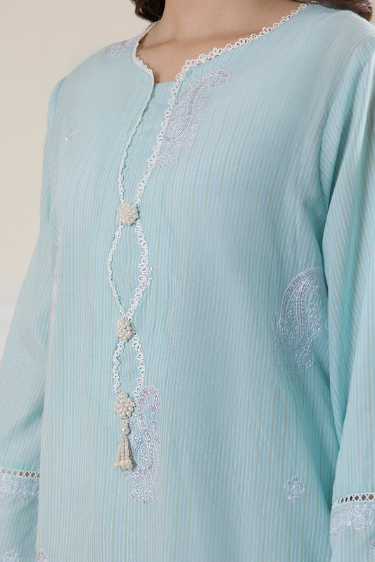 Embroidered Kurta - 2536