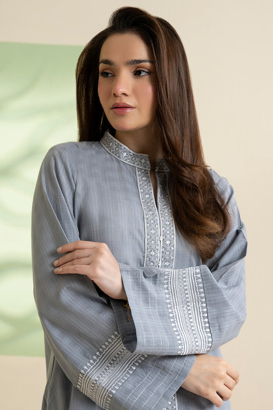 Embroidered Kurta - 2547