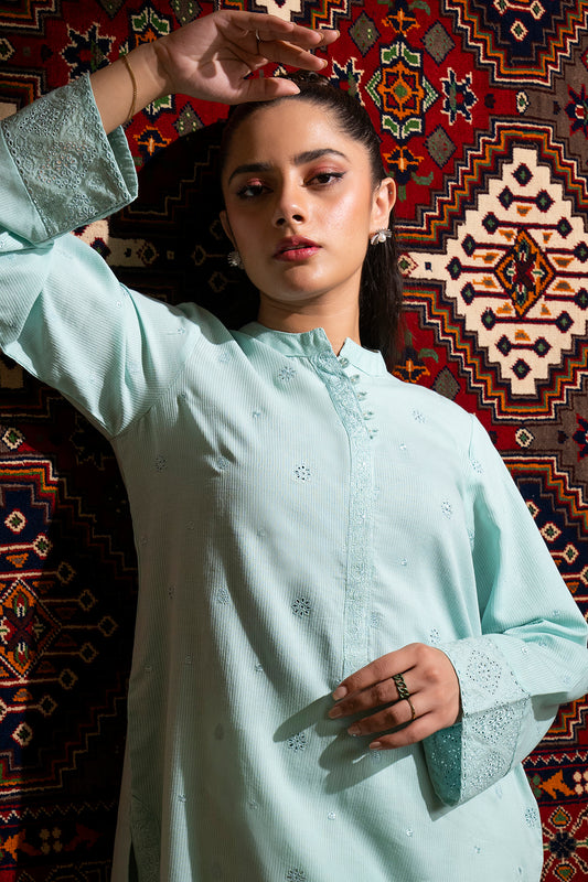 Embroidered Kurta - 2554