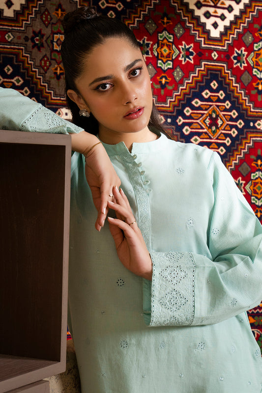 Embroidered Kurta - 2554