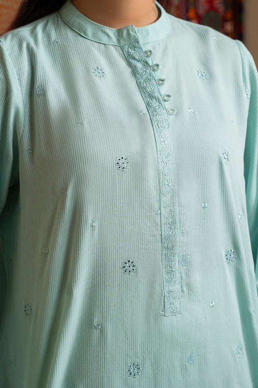 Embroidered Kurta - 2554