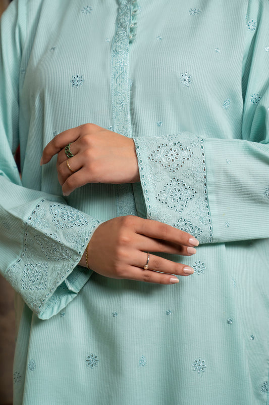 Embroidered Kurta - 2554