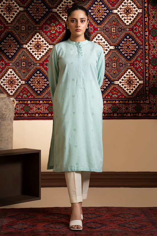 Embroidered Kurta - 2554