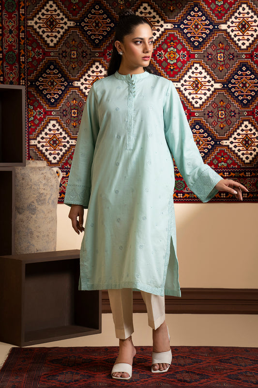 Embroidered Kurta - 2554