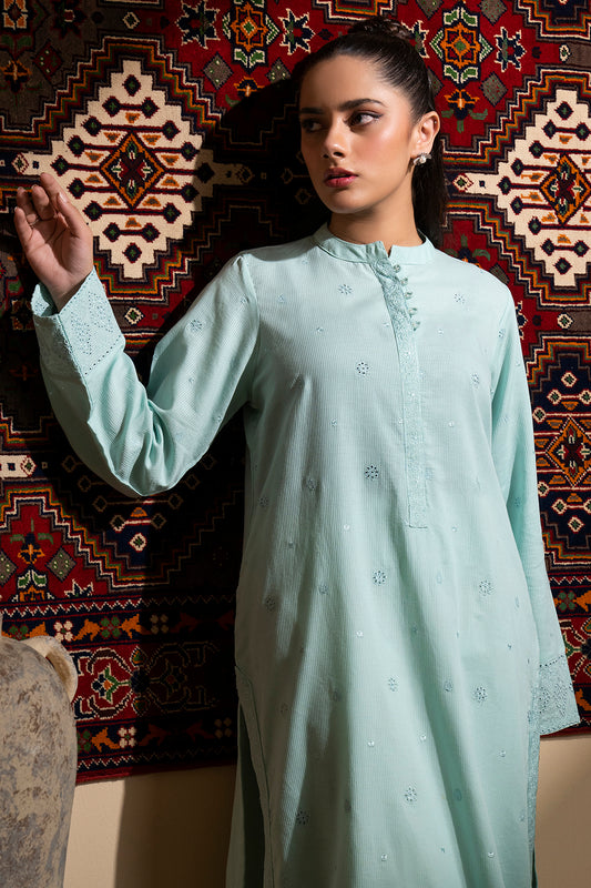 Embroidered Kurta - 2554