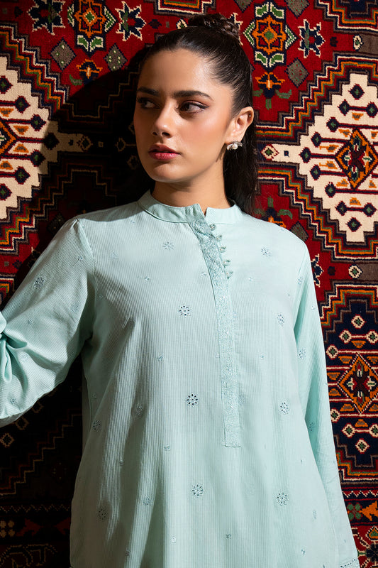 Embroidered Kurta - 2554