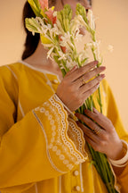 Embroidered Kurta - 2555