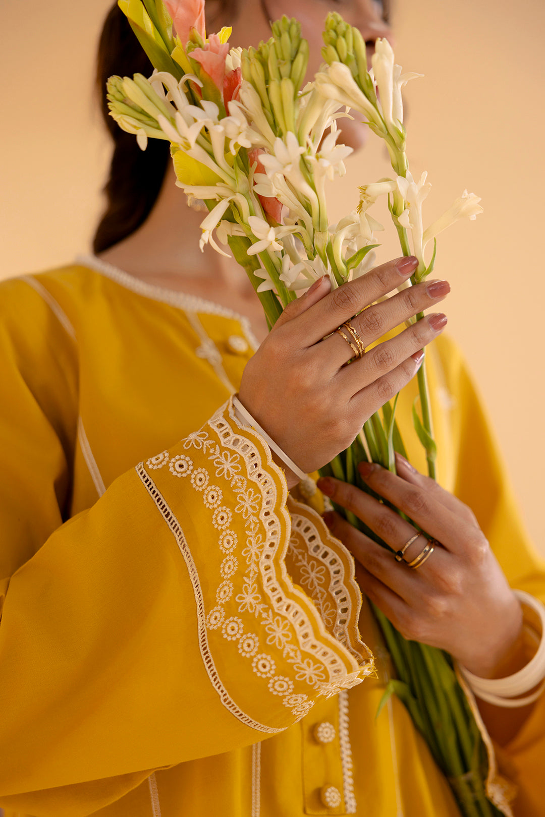 Embroidered Kurta - 2555