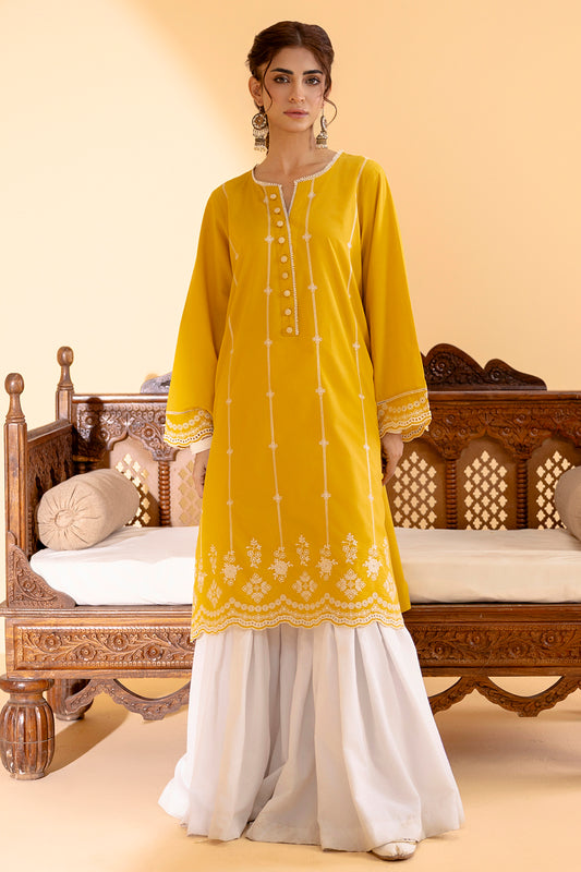 Embroidered Kurta - 2555