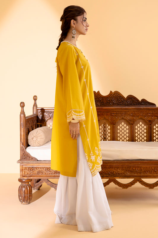 Embroidered Kurta - 2555