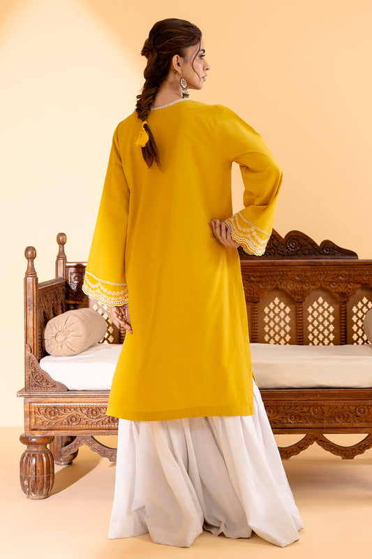 Embroidered Kurta - 2555