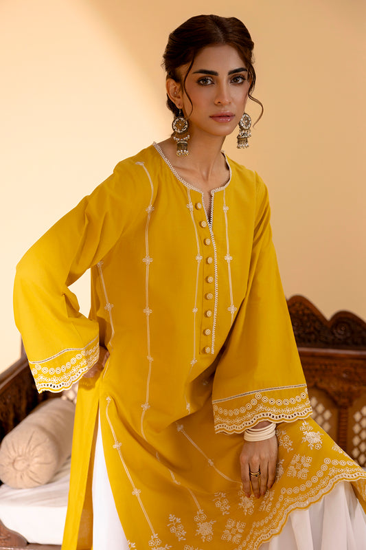 Embroidered Kurta - 2555