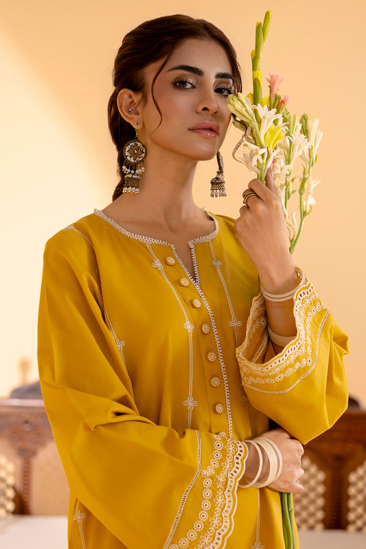 Embroidered Kurta - 2555