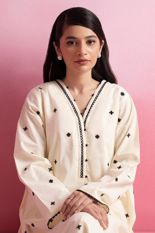 Embroidered Kurta - 2590